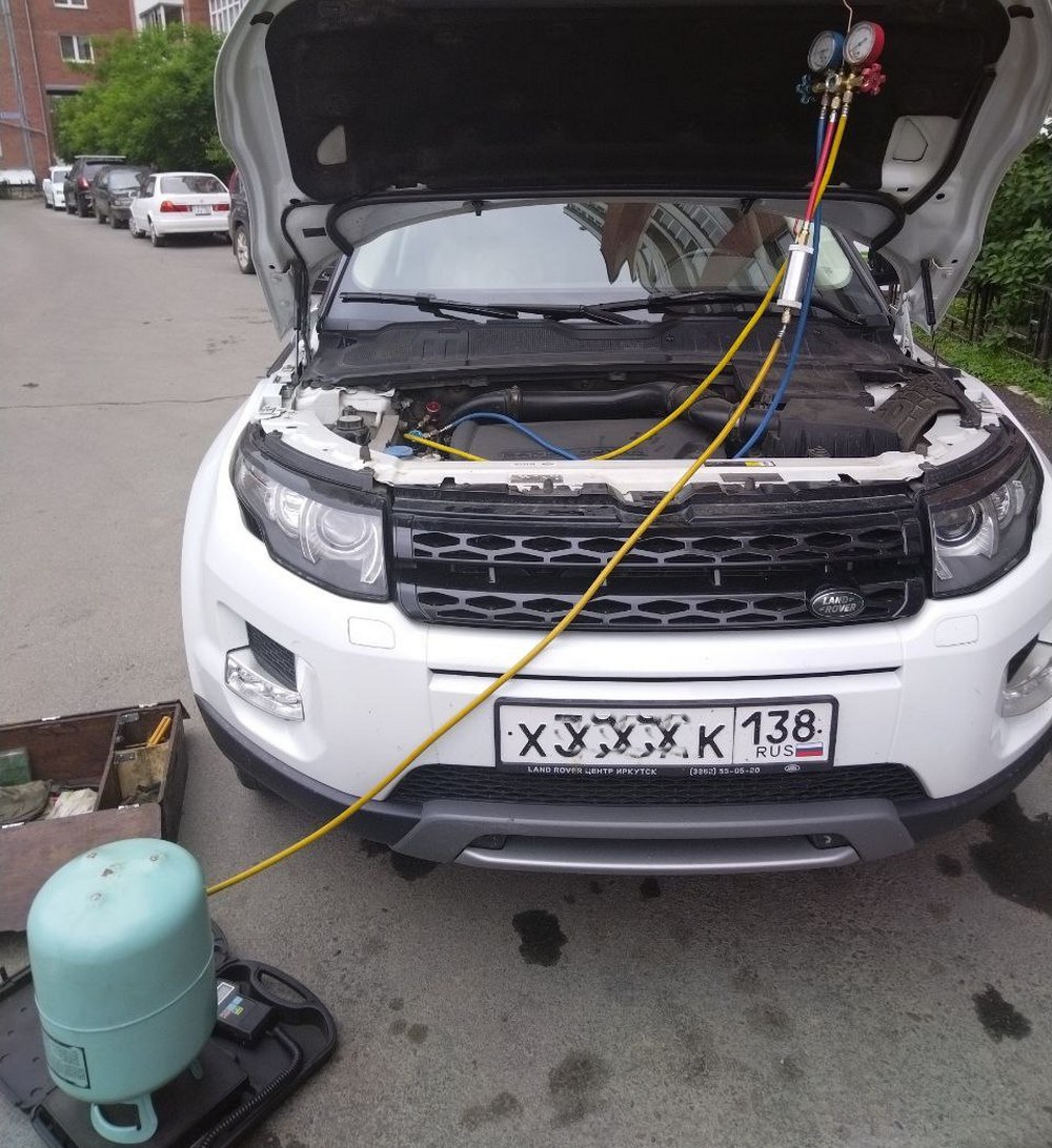 Заправить автокондиционер в Иркутске